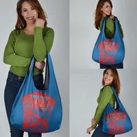 Custom St Joseph's Maori Girls' College Grocery Bag Maori Koru Pattern LT05 - Polynesian Pride