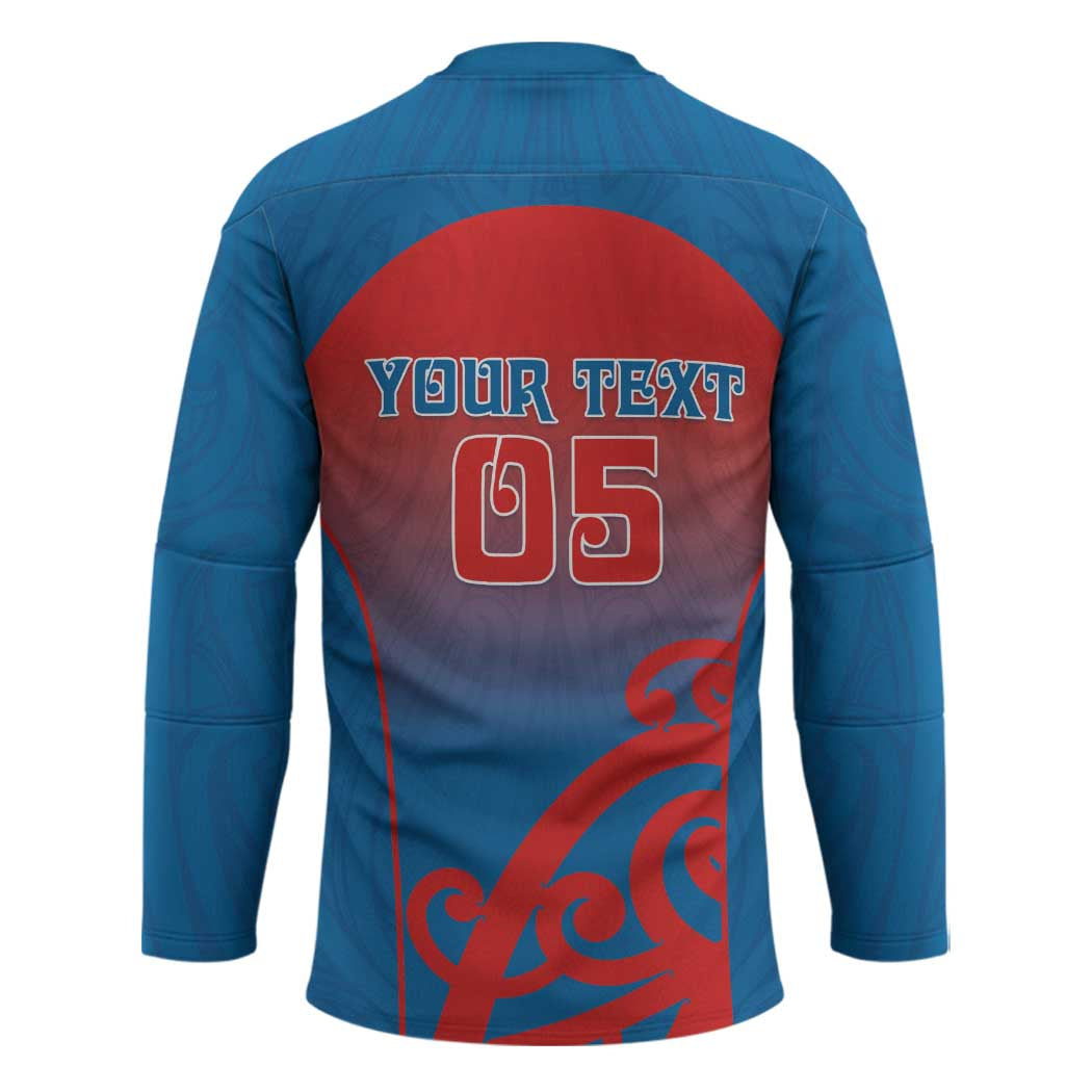 Custom St Joseph's Maori Girls' College Hockey Jersey Maori Koru Pattern LT05 - Polynesian Pride