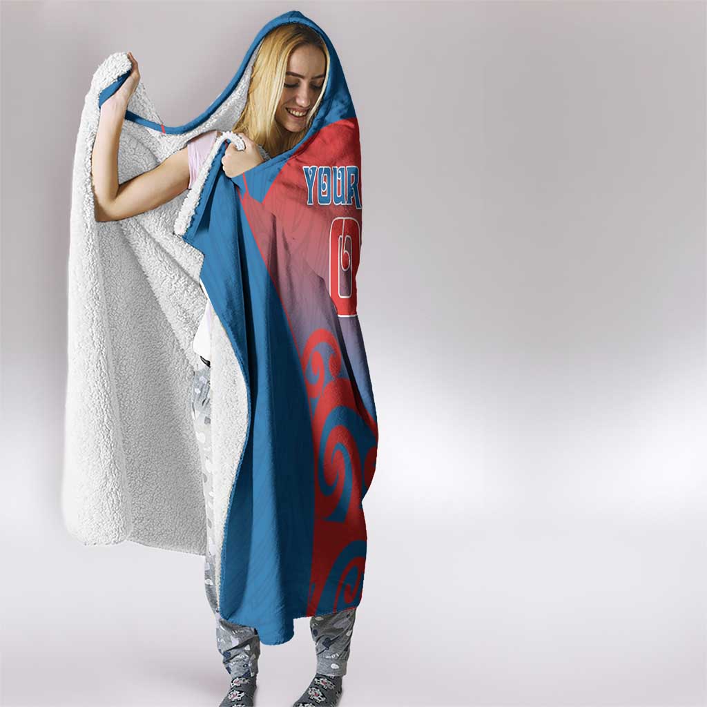 Custom St Joseph's Maori Girls' College Hooded Blanket Maori Koru Pattern LT05 - Polynesian Pride