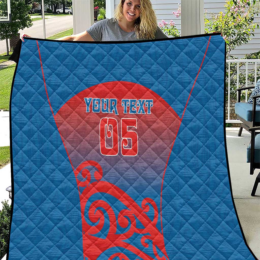 Custom St Joseph's Maori Girls' College Quilt Maori Koru Pattern