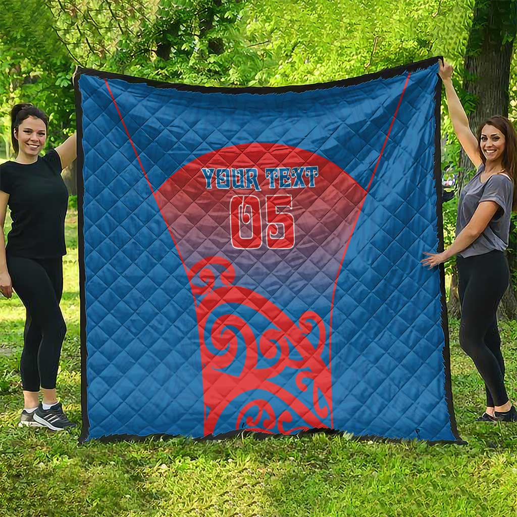 Custom St Joseph's Maori Girls' College Quilt Maori Koru Pattern