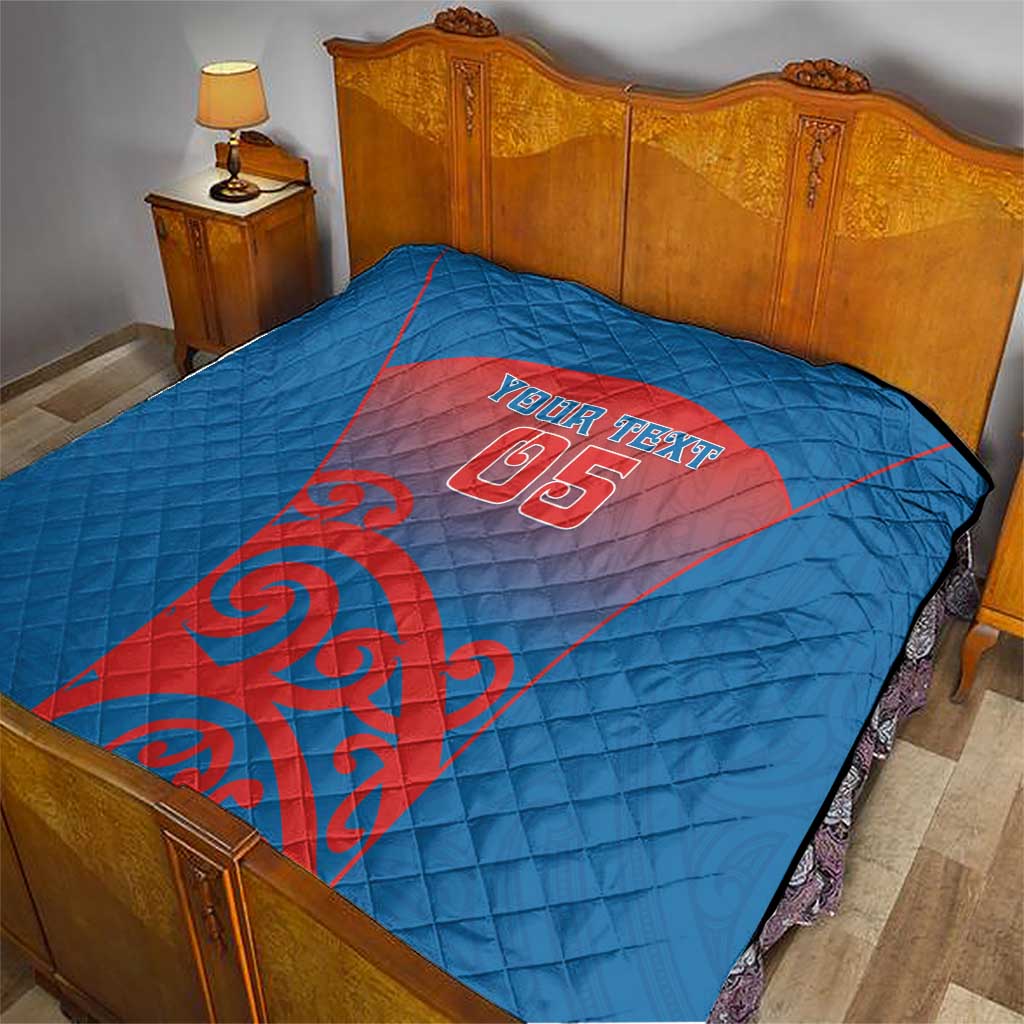 Custom St Joseph's Maori Girls' College Quilt Maori Koru Pattern