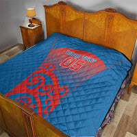 Custom St Joseph's Maori Girls' College Quilt Maori Koru Pattern