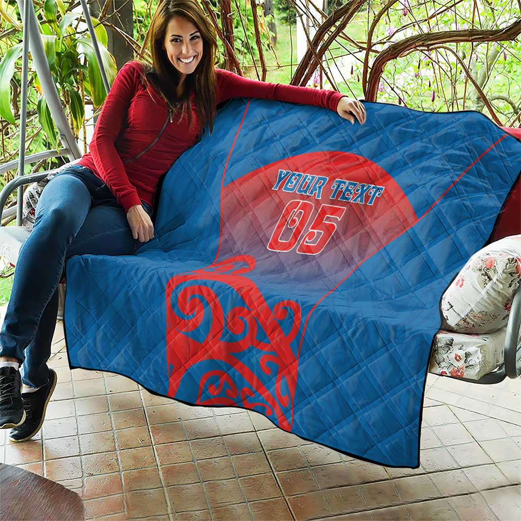 Custom St Joseph's Maori Girls' College Quilt Maori Koru Pattern