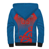 Custom St Joseph's Maori Girls' College Sherpa Hoodie Maori Koru Pattern LT05 - Polynesian Pride