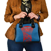 Custom St Joseph's Maori Girls' College Shoulder Handbag Maori Koru Pattern LT05 - Polynesian Pride