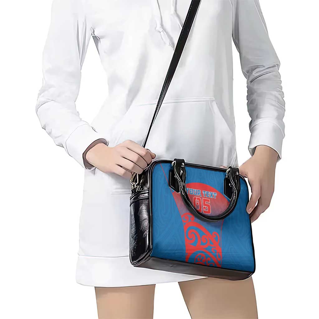 Custom St Joseph's Maori Girls' College Shoulder Handbag Maori Koru Pattern LT05 - Polynesian Pride