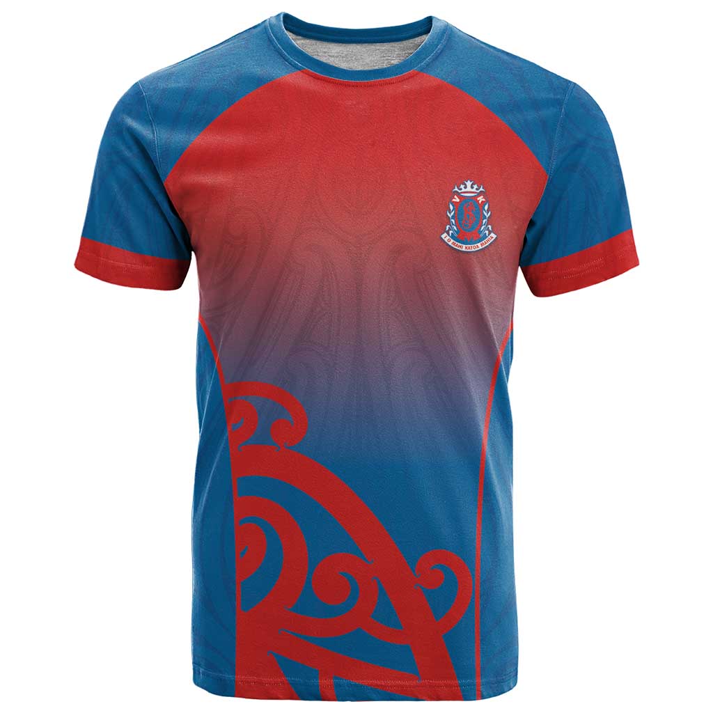 Custom St Joseph's Maori Girls' College T Shirt Maori Koru Pattern
