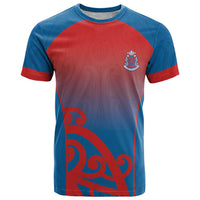 Custom St Joseph's Maori Girls' College T Shirt Maori Koru Pattern