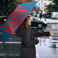 Custom St Joseph's Maori Girls' College Umbrella Maori Koru Pattern LT05 - Polynesian Pride