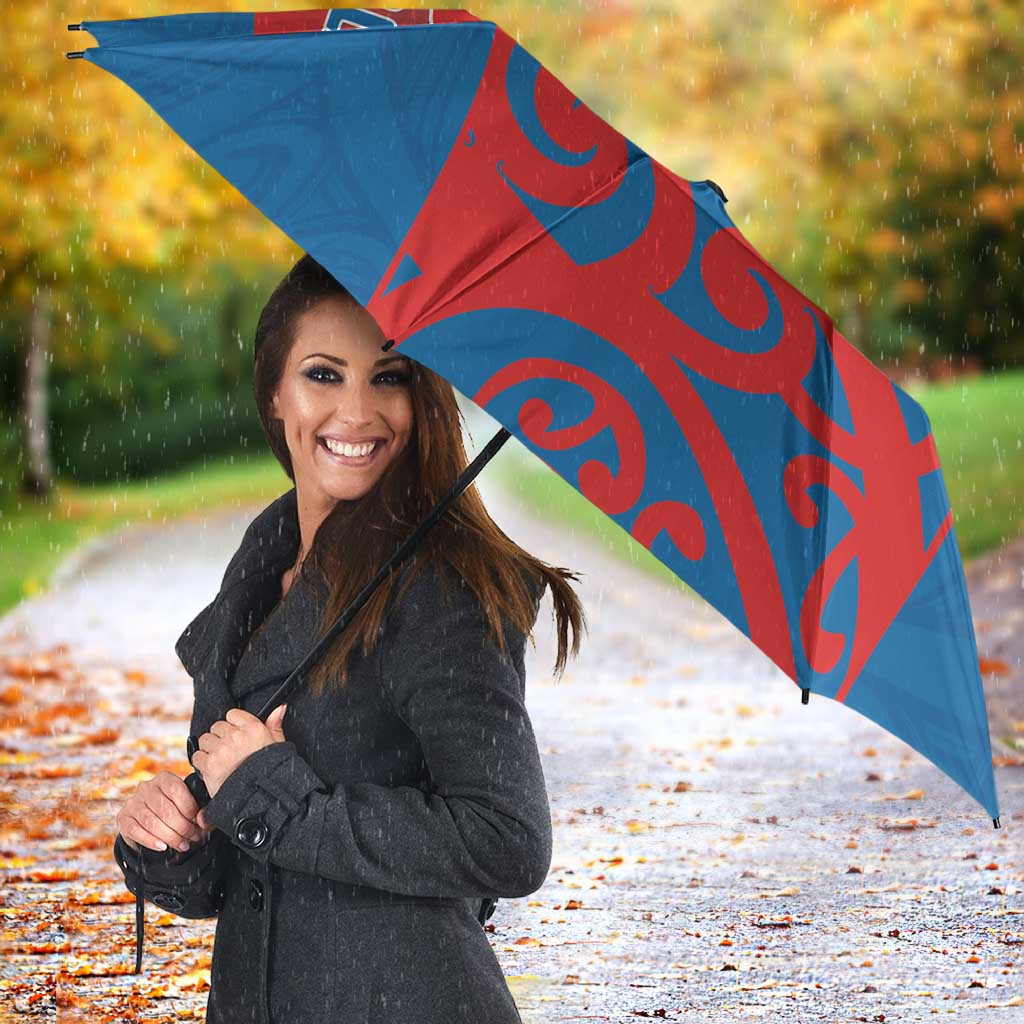 Custom St Joseph's Maori Girls' College Umbrella Maori Koru Pattern LT05 - Polynesian Pride