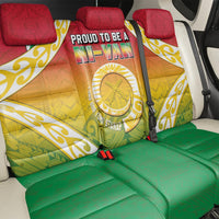 Vanuatu Back Car Seat Cover Proud To Be A Ni-Van With Tribal Pattern