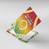 Vanuatu Canvas Wall Art Proud To Be A Ni-Van With Tribal Pattern LT05 With Frame Reggae - Polynesian Pride
