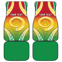 Vanuatu Car Mats Proud To Be A Ni-Van With Tribal Pattern LT05 - Polynesian Pride