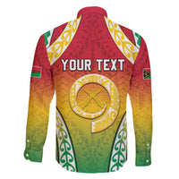 Personalised Vanuatu Family Matching Off The Shoulder Long Sleeve Dress and Hawaiian Shirt Proud To Be A Ni-Van With Tribal Pattern