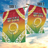 Vanuatu Garden Flag Proud To Be A Ni-Van With Tribal Pattern LT05 - Polynesian Pride