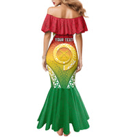 Personalised Vanuatu Mermaid Dress Proud To Be A Ni-Van With Tribal Pattern