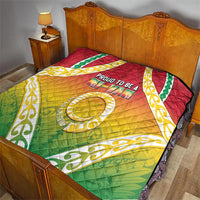 Vanuatu Quilt Proud To Be A Ni-Van With Tribal Pattern