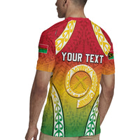 Personalised Vanuatu Rugby Jersey Proud To Be A Ni-Van With Tribal Pattern LT05 - Polynesian Pride
