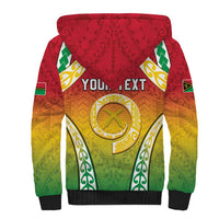 Personalised Vanuatu Sherpa Hoodie Proud To Be A Ni-Van With Tribal Pattern LT05 - Polynesian Pride