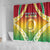 Vanuatu Shower Curtain Proud To Be A Ni-Van With Tribal Pattern