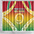 Vanuatu Shower Curtain Proud To Be A Ni-Van With Tribal Pattern