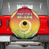 Vanuatu Spare Tire Cover Proud To Be A Ni-Van With Tribal Pattern LT05 - Polynesian Pride