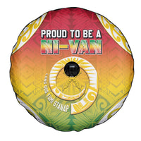 Vanuatu Spare Tire Cover Proud To Be A Ni-Van With Tribal Pattern LT05 - Polynesian Pride