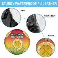 Vanuatu Spare Tire Cover Proud To Be A Ni-Van With Tribal Pattern LT05 - Polynesian Pride