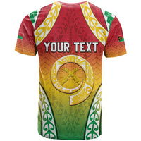Personalised Vanuatu T Shirt Proud To Be A Ni-Van With Tribal Pattern
