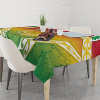 Vanuatu Tablecloth Proud To Be A Ni-Van With Tribal Pattern LT05 - Polynesian Pride