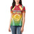 Personalised Vanuatu Women Polo Shirt Proud To Be A Ni-Van With Tribal Pattern