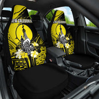 New Caledonia Day Car Seat Cover Kanaky Flag Coat Of Arms Polynesian Pattern