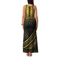 Personalised Polynesia Childhood Cancer Awareness Family Matching Tank Maxi Dress and Hawaiian Shirt You Are Stronger Than Cancer