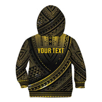 Personalised Polynesia Childhood Cancer Awareness Kid Hoodie You Are Stronger Than Cancer