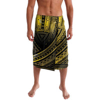 Personalised Polynesia Childhood Cancer Awareness Lavalava You Are Stronger Than Cancer LT05 Black - Polynesian Pride
