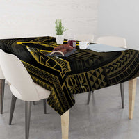 Polynesia Childhood Cancer Awareness Tablecloth You Are Stronger Than Cancer LT05 - Polynesian Pride