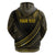 Personalised Polynesia Childhood Cancer Awareness Zip Hoodie You Are Stronger Than Cancer