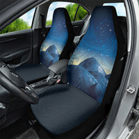 New Zealand Matariki Car Seat Cover Maori Waka With Silver Fern LT05 - Polynesian Pride