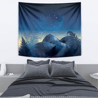 New Zealand Matariki Tapestry Maori Waka With Silver Fern LT05 - Polynesian Pride