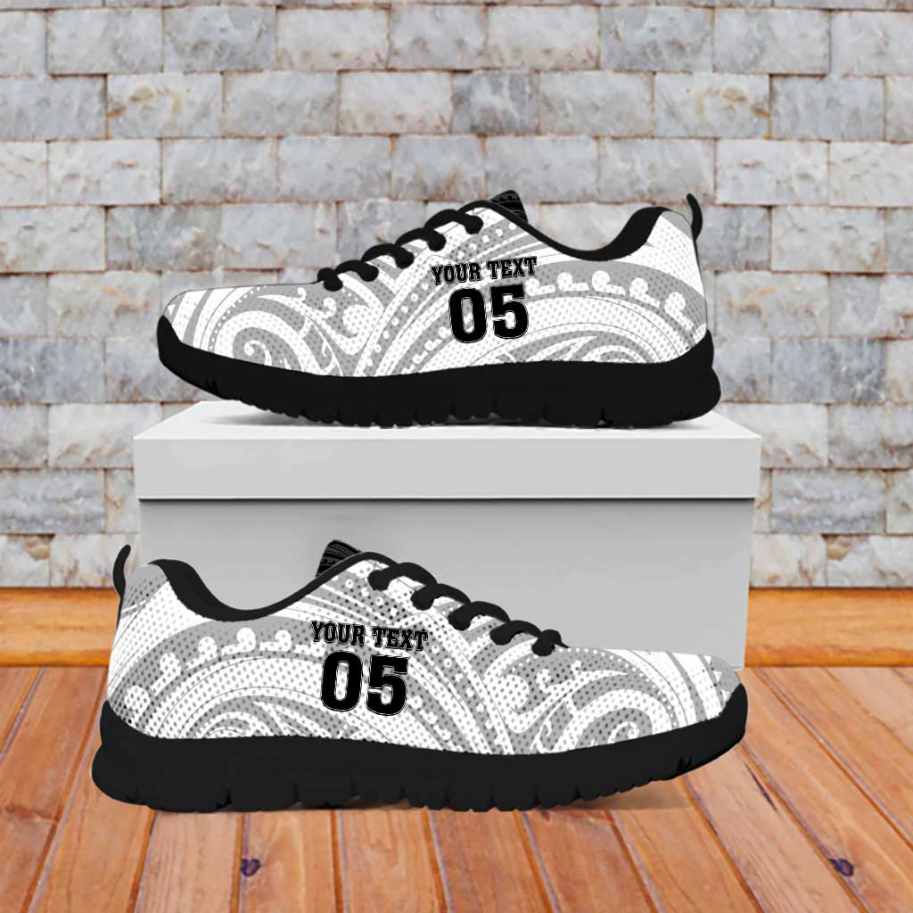 Custom New Zealand Fern Rugby Sneakers Go Aotearoa Maori Pattern LT05