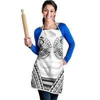 Polynesian Tattoo Inspired Cosplay Costume Apron Tribal Warrior White LT05 - Polynesian Pride