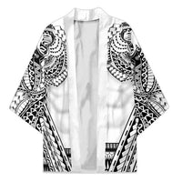 Polynesian Tattoo Inspired Cosplay Costume Kimono Tribal Warrior White LT05 Unisex White - Polynesian Pride