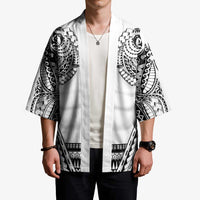 Polynesian Tattoo Inspired Cosplay Costume Kimono Tribal Warrior White LT05 - Polynesian Pride