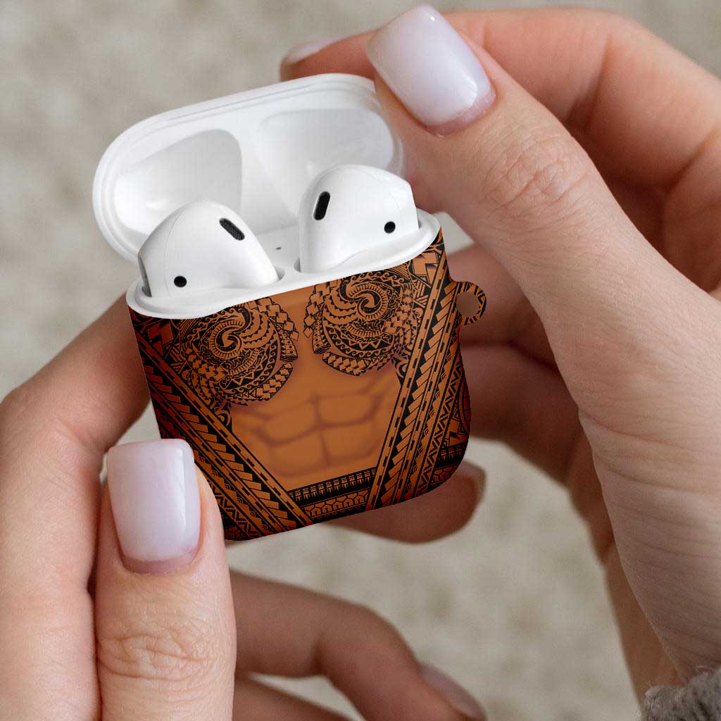 Polynesian Tattoo Inspired Cosplay Costume AirPods Case Tribal Warrior - Polynesian Pride