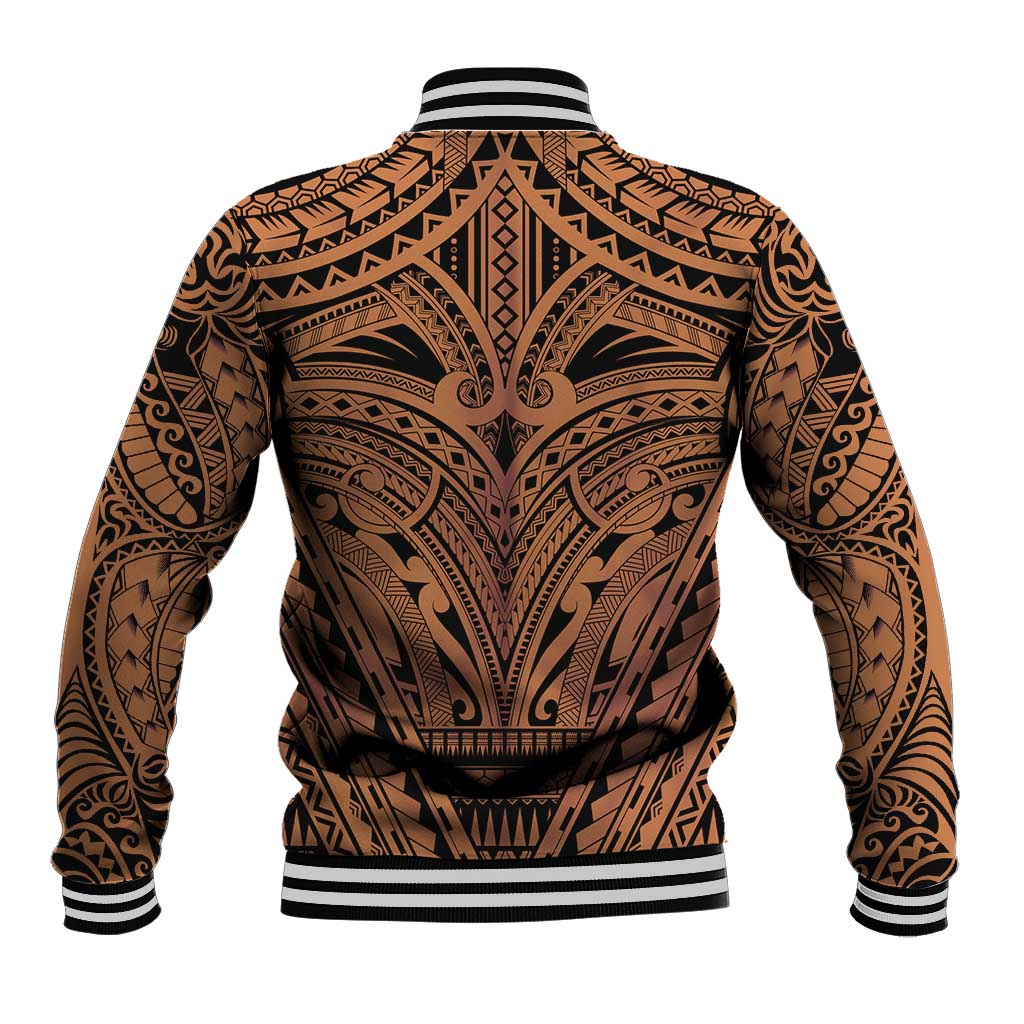 Polynesian Tattoo Inspired Cosplay Costume Baseball Jacket Tribal Warrior LT05 - Polynesian Pride