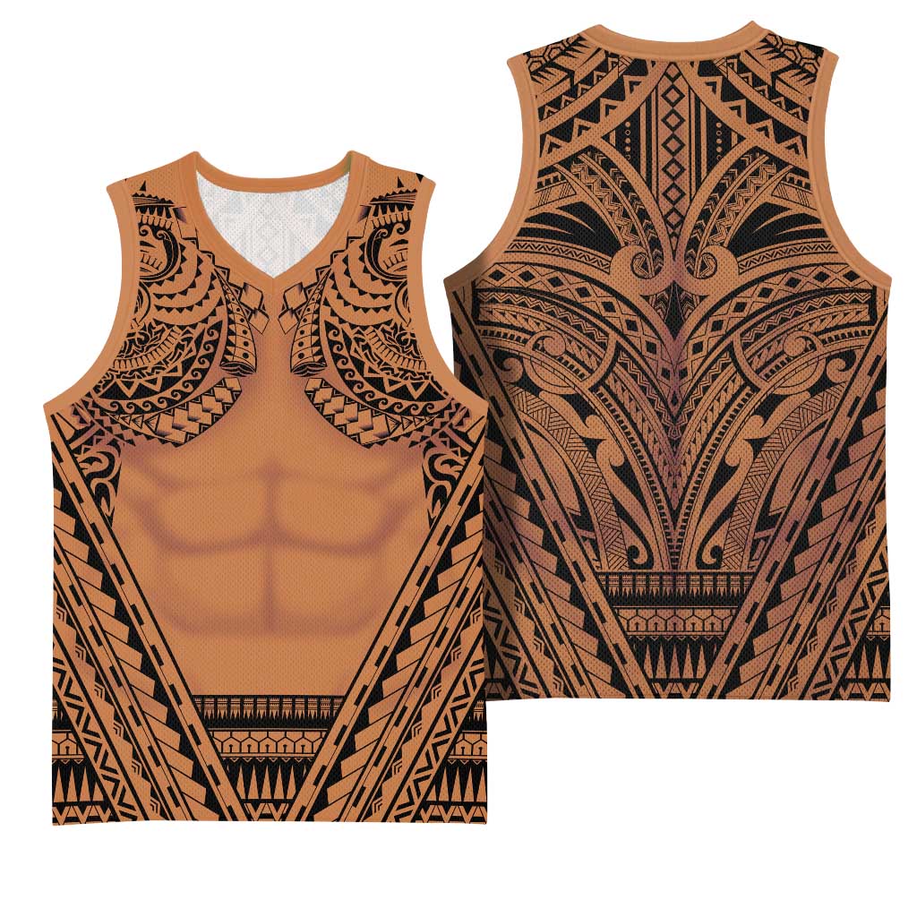 Polynesian Tattoo Inspired Cosplay Costume Basketball Jersey Tribal Warrior LT05 - Polynesian Pride