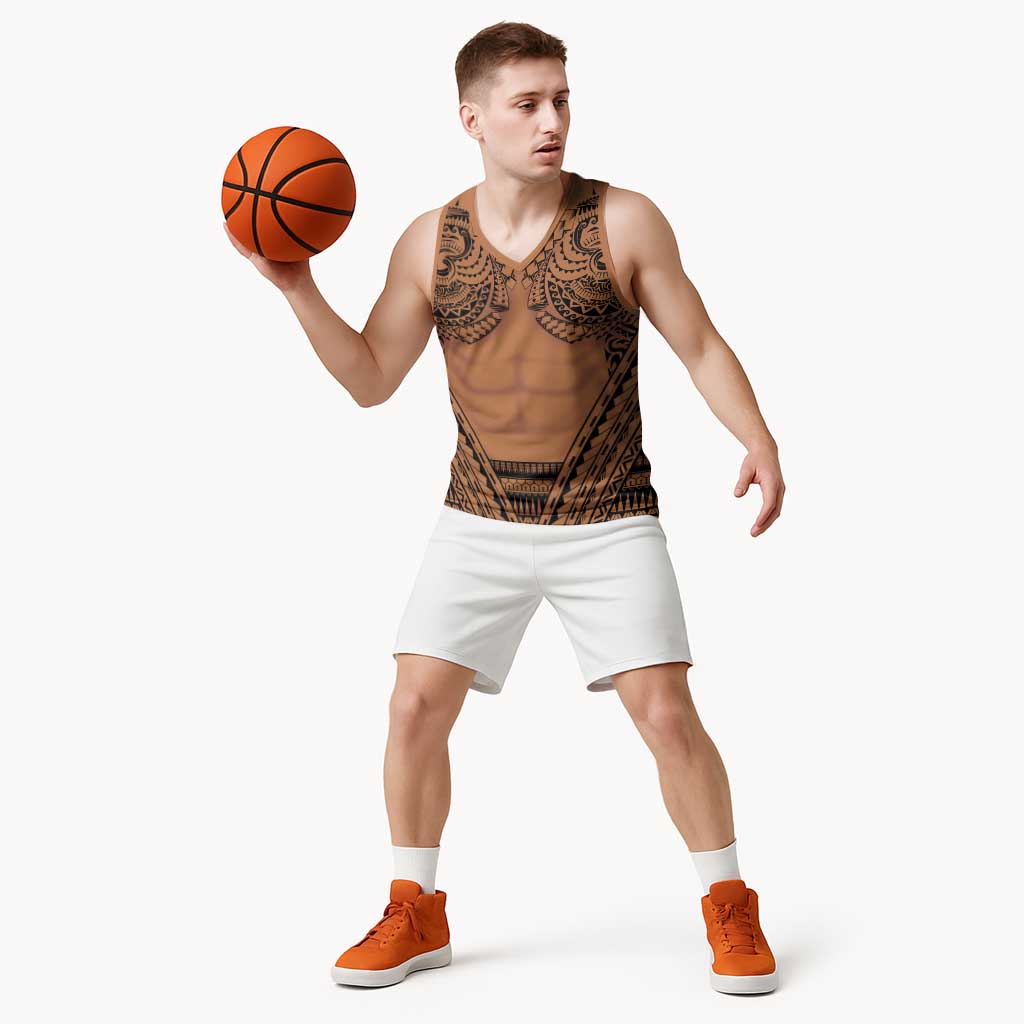 Polynesian Tattoo Inspired Cosplay Costume Basketball Jersey Tribal Warrior LT05 - Polynesian Pride