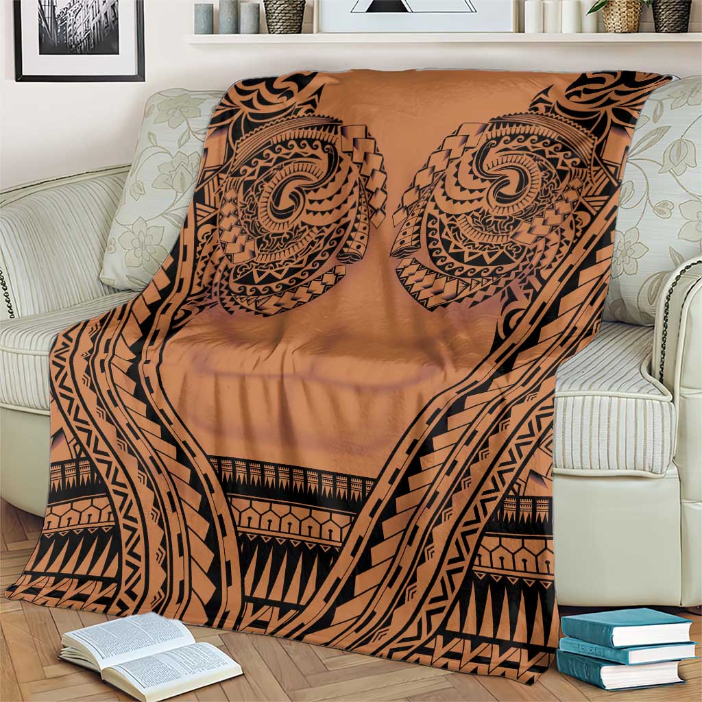 Polynesian Tattoo Inspired Cosplay Costume Blanket Tribal Warrior - Polynesian Pride