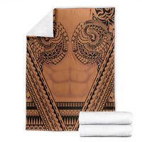 Polynesian Tattoo Inspired Cosplay Costume Blanket Tribal Warrior - Polynesian Pride